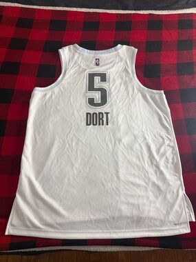 Oklahoma City Thunder #5 Lu Dort NBA City Edition Nike Swingman Jersey